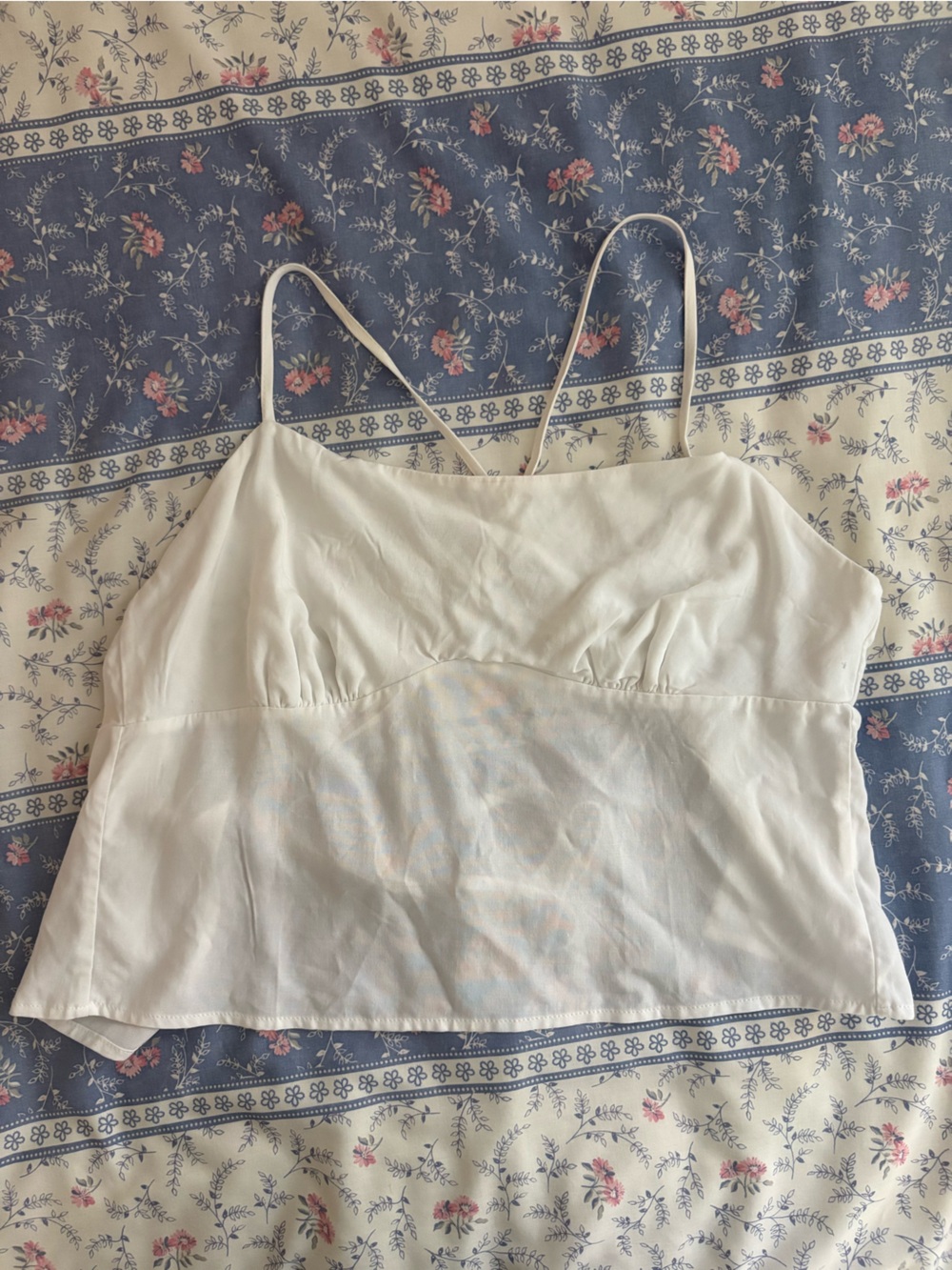 Kendall & Kylie White Lightweight Slip Camisole